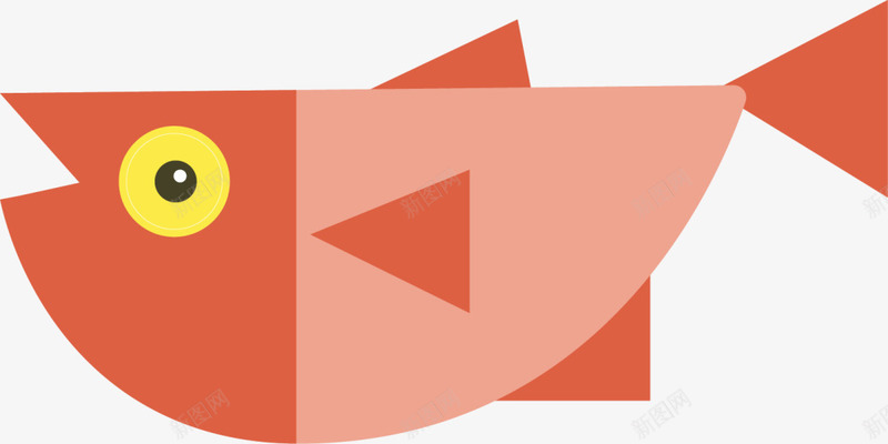 海洋生物扁平小鱼png免抠素材_新图网 https://ixintu.com 一条鱼 呼唤 扁平小鱼 海水鱼 海洋生物 红色小鱼