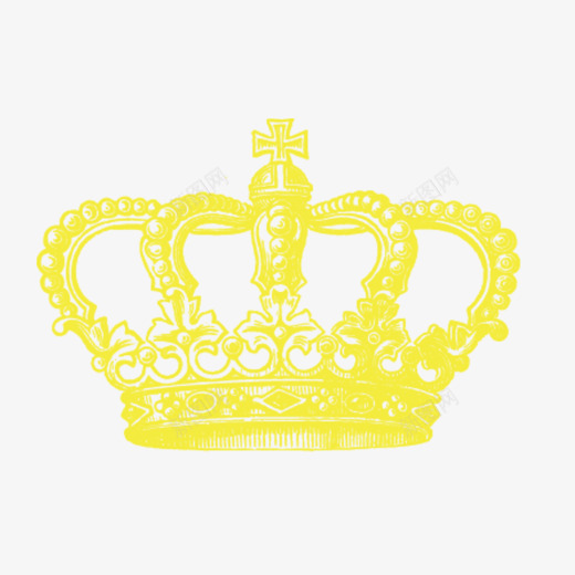 皇冠标志金色png免抠素材_新图网 https://ixintu.com 标志 皇冠 皇冠素材png 矢量标志 金色