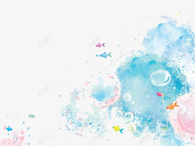 彩色色彩背景元素png免抠素材_新图网 https://ixintu.com 彩色背景素材 背景 背景元素图片 蓝色
