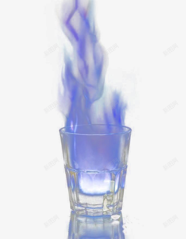 杯子火焰png免抠素材_新图网 https://ixintu.com 杯子 火焰 玻璃杯 蓝色火焰