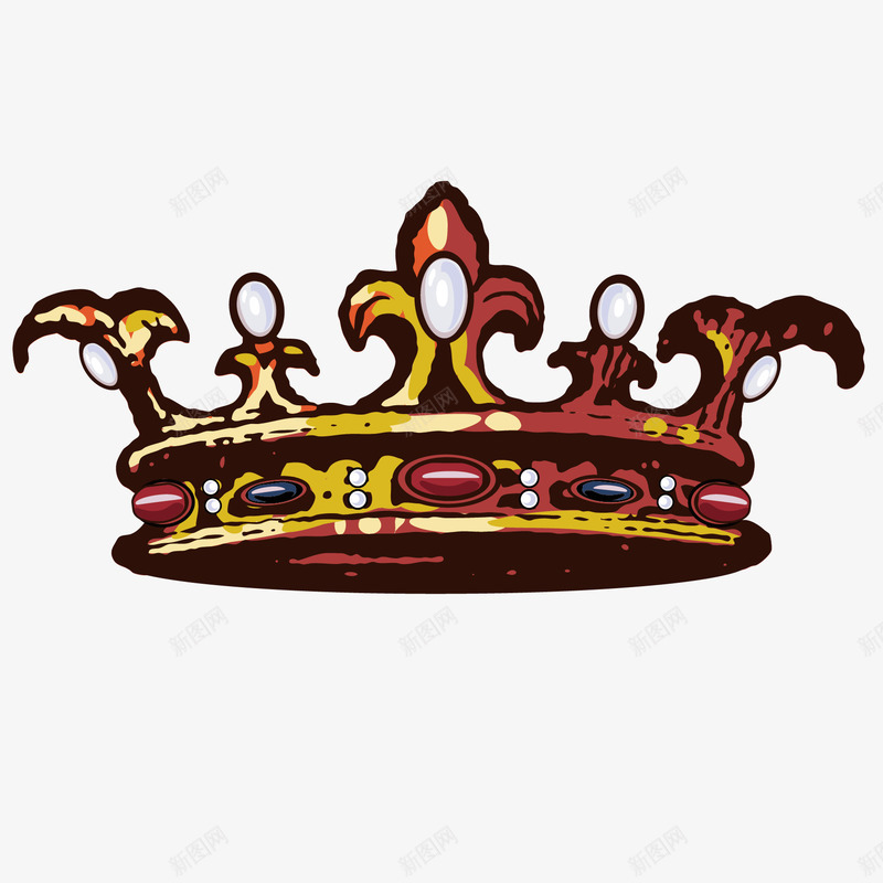 古代皇冠png免抠素材_新图网 https://ixintu.com 古代 权利 皇冠