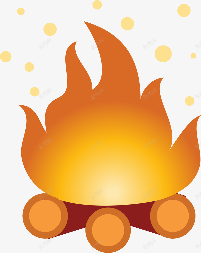 柴火堆火光png免抠素材_新图网 https://ixintu.com 卡通 柴火 柴火堆 火光 火堆 火堆元素 火焰 篝火 钻木取火