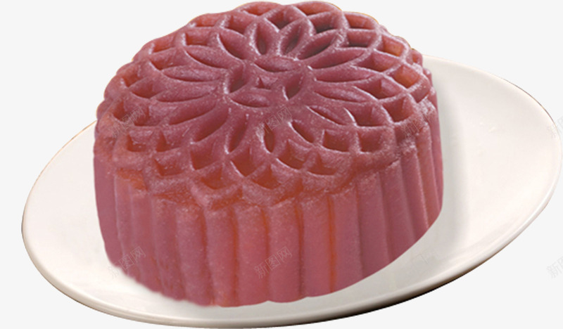紫薯月饼png免抠素材_新图网 https://ixintu.com 中秋节 月饼 美食