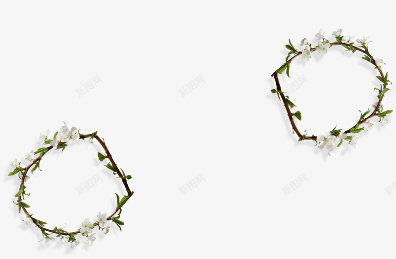 植物花圈海报话花藤编制png免抠素材_新图网 https://ixintu.com 植物 海报 编制 花圈