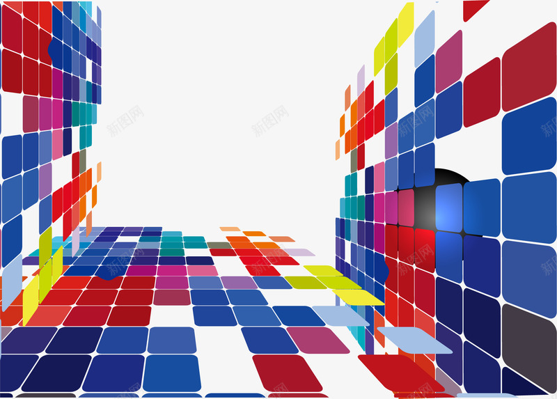 彩色炫彩方块3D背景国外创意矢png免抠素材_新图网 https://ixintu.com 3D背景 创意 创意素材 国外 国外创意 国外素材 彩色 彩色炫彩方块3D背景国外创意矢量素材免费下载 方块 炫彩