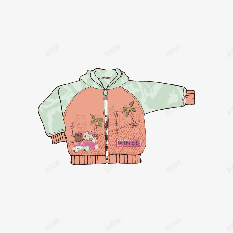 卡通衣服png免抠素材_新图网 https://ixintu.com 卡通 卡通衣服 印花 服装 服饰 衣服印花