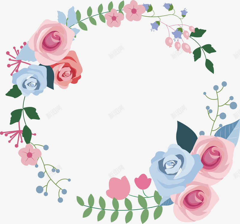 浪漫玫瑰花藤png免抠素材_新图网 https://ixintu.com 浪漫玫瑰花 玫瑰 玫瑰标题框 玫瑰花 玫瑰花藤 矢量png