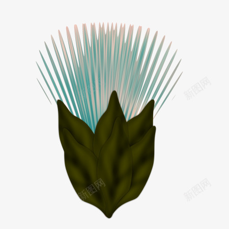 装饰复古笔刷花卉png免抠素材_新图网 https://ixintu.com 复古 影楼后期制作 笔刷 花卉 装饰