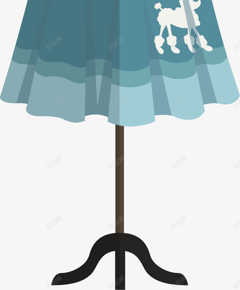 一体卡通印花裙子png免抠素材_新图网 https://ixintu.com 一体 卡通裙子 印花 小狗印花裙子 扁平风格 矢量裙子 裙子