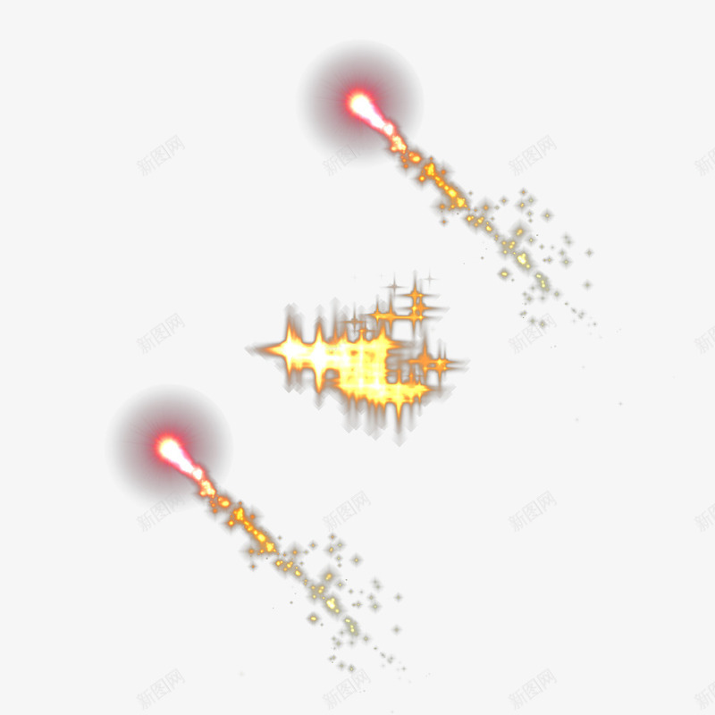 流星火焰png免抠素材_新图网 https://ixintu.com 橙色流星 流星坠落 火焰 许愿流星