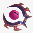 粉紫色游戏火焰武器png免抠素材_新图网 https://ixintu.com 武器 游戏 火焰 紫色