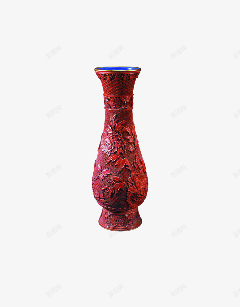 精美印花复古花瓶png免抠素材_新图网 https://ixintu.com 古董 复古 瓷器 立体印花 精美 红色 艺术品 花瓶