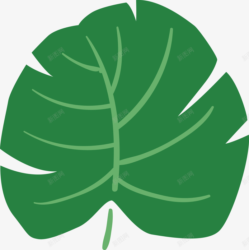 绿色棕榈叶png免抠素材_新图网 https://ixintu.com 夏天 异国情调 手绘 树叶 树木 棕榈叶 棕榈树 植物 热带 热带棕榈芭蕉叶 热带植物 环境 绘画 自然