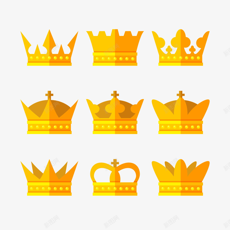 皇冠png免抠素材_新图网 https://ixintu.com 300像素图 AI图免抠 大图免抠 手绘 皇冠 高清免抠