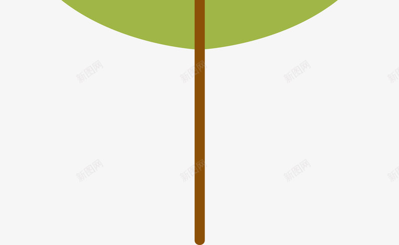 简单可爱的树png免抠素材_新图网 https://ixintu.com 树 树木 植物 装饰