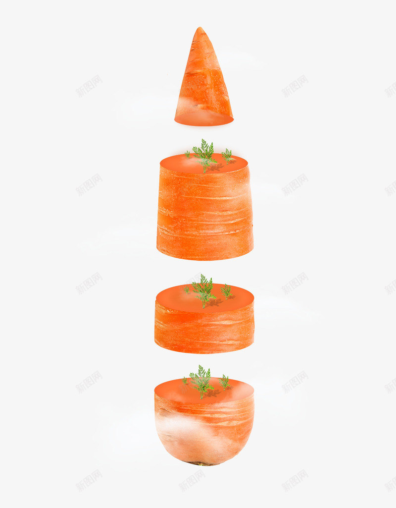 创意美食胡萝卜psd免抠素材_新图网 https://ixintu.com 创意 橙色 美食 胡萝卜 胡萝卜叶