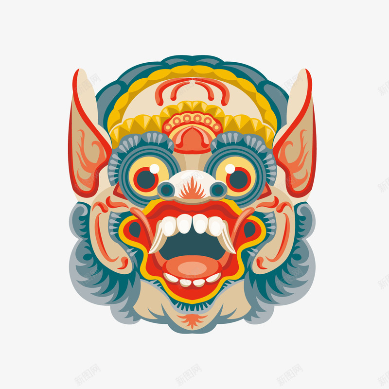 传统图腾矢量图ai免抠素材_新图网 https://ixintu.com 传统 商务 图腾 彩色 画画 美术 色彩 矢量图