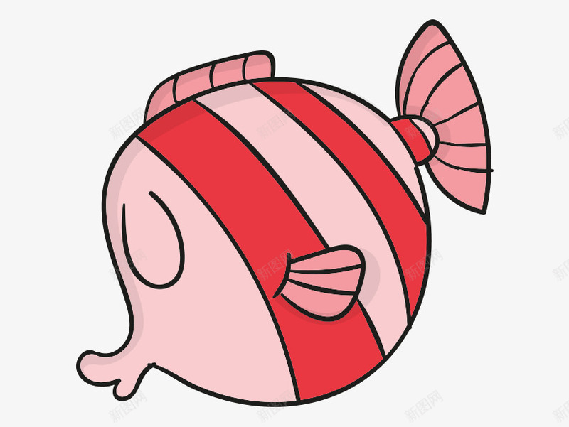 微笑条纹亲嘴深海鱼手绘海洋生物png免抠素材_新图网 https://ixintu.com 亲嘴鱼 微笑 微笑条纹亲嘴深海鱼手绘海洋生物高清下载免费下载 微笑鱼 手绘 海洋 海洋鱼手绘 生物 粉色
