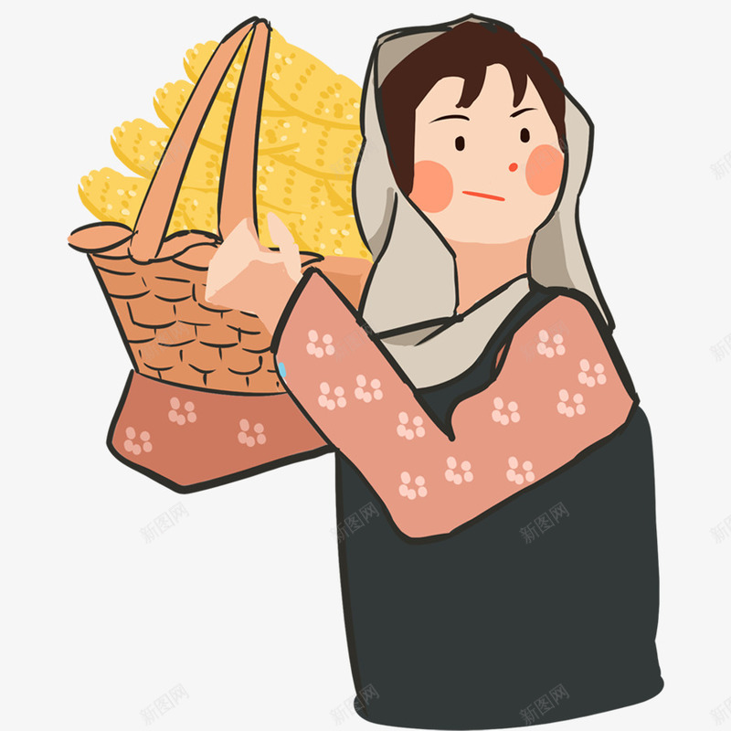 51劳动节人物装饰png免抠素材_新图网 https://ixintu.com 51劳动节 劳动人物 劳动节装饰 卡通人物 卡通女孩