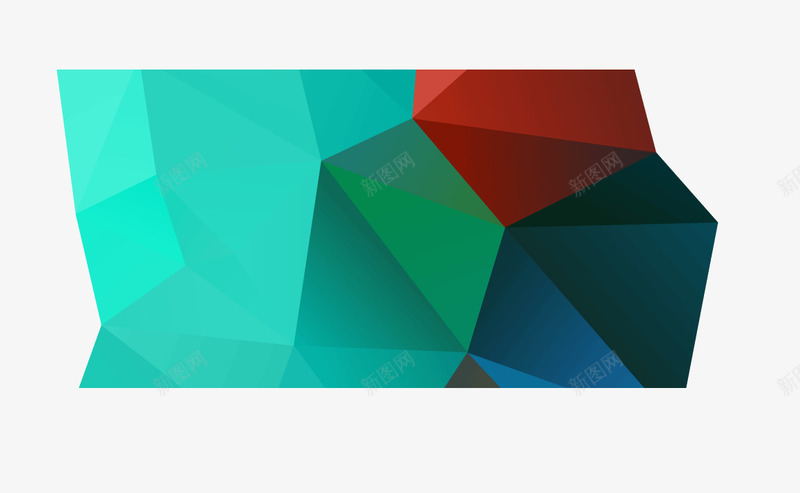 炫彩不规则图形横幅矢量图ai免抠素材_新图网 https://ixintu.com banner 不规则图形 横幅模板 炫彩图形 矢量图