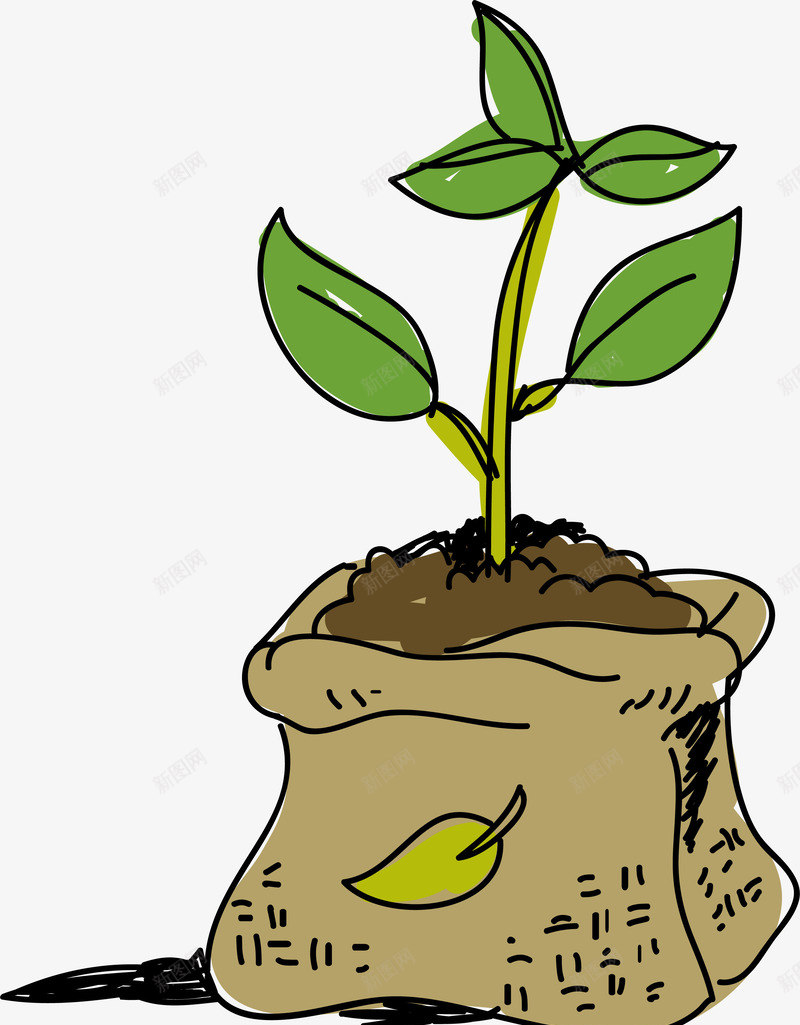 卡通花园修理工具手绘装饰png免抠素材_新图网 https://ixintu.com 卡通简约花园修理工具样式 彩绘花园工具装饰 手绘工具 海报设计 肥料 花园修理工具插画