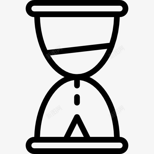 沙漏图标png_新图网 https://ixintu.com 各种工具和用具 时钟 时间 沙漏 等待