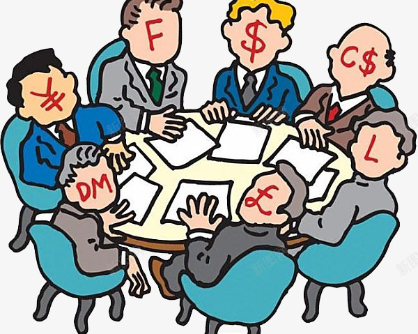 公司开会职员png免抠素材_新图网 https://ixintu.com 会议 卡通 卡通人物 商务 开会 开会的人 说明会