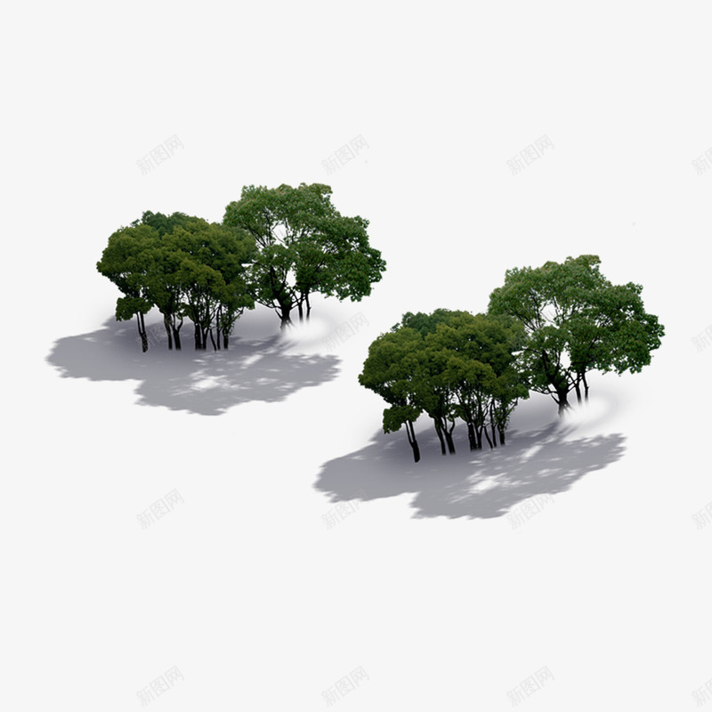景观鸟瞰树png免抠素材_新图网 https://ixintu.com 景观树 景观鸟瞰树 树木 鸟瞰树