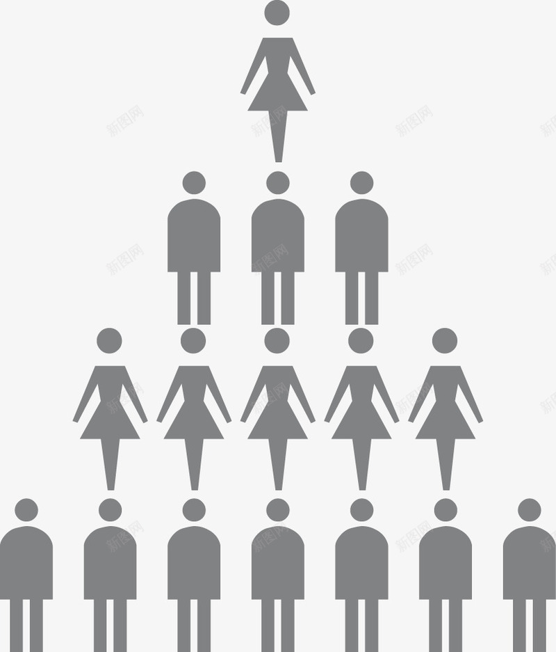PPT人口性别说明图图标png_新图网 https://ixintu.com PPT设计 人口性别 说明图