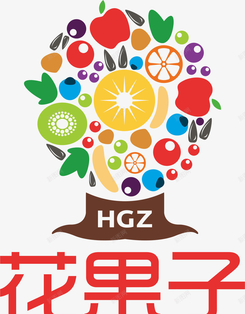 各种水果标志矢量图ai免抠素材_新图网 https://ixintu.com 各种水果 柠檬 水果标志 矢量图