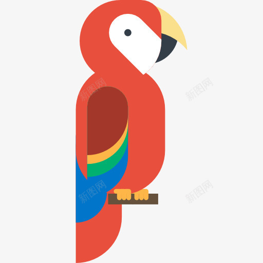 金刚鹦鹉图标png_新图网 https://ixintu.com 动物 动物园 动物王国 宠物 野外生活 金刚鹦鹉 鸟