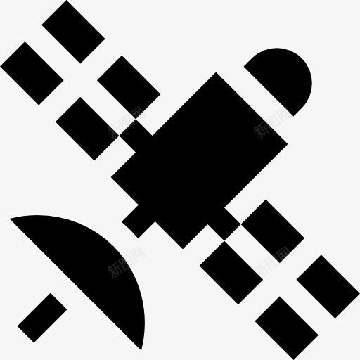 卫星图标png_新图网 https://ixintu.com 卫星 各种人造卫星 技术 航天 连接 通信