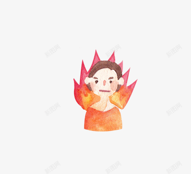 悠闲的生活png免抠素材_新图网 https://ixintu.com 卡通素材 手账贴图 水彩风 英伦风