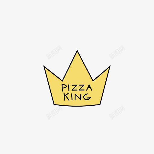 卡通王冠png免抠素材_新图网 https://ixintu.com KING PIZZ 国王 收获王冠 王冠免扣元素 皇冠