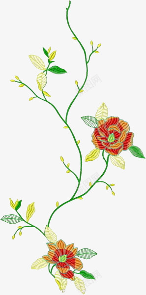 花藤花卉艺术装饰图案png免抠素材_新图网 https://ixintu.com 图案 艺术装饰 花卉 花藤 花藤花卉艺术装饰图案
