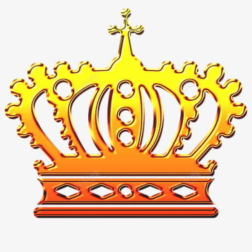皇冠标志金色png免抠素材_新图网 https://ixintu.com 皇冠 皇冠素材png 矢量标志 金色