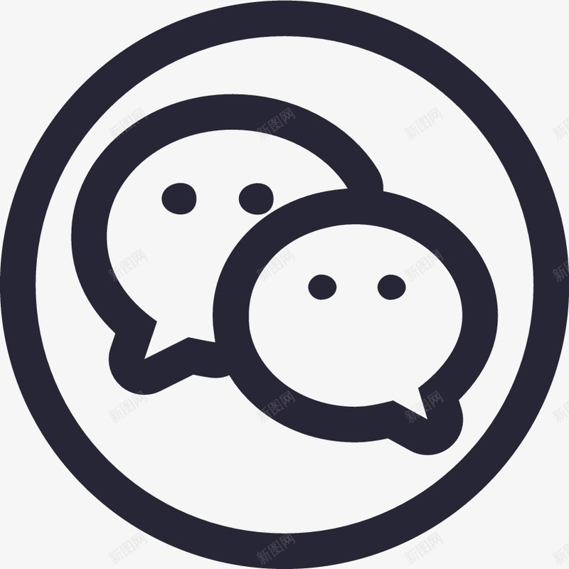 微信消息模板矢量图图标eps_新图网 https://ixintu.com 微信消息模板 矢量图