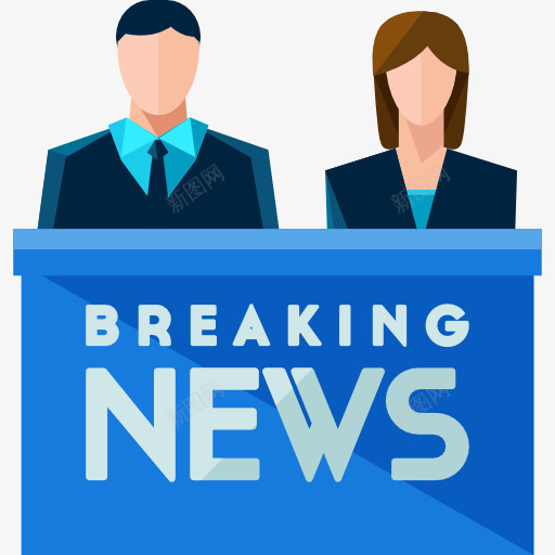 新闻图标png_新图网 https://ixintu.com 新闻 新闻记者 生活 电视 通信