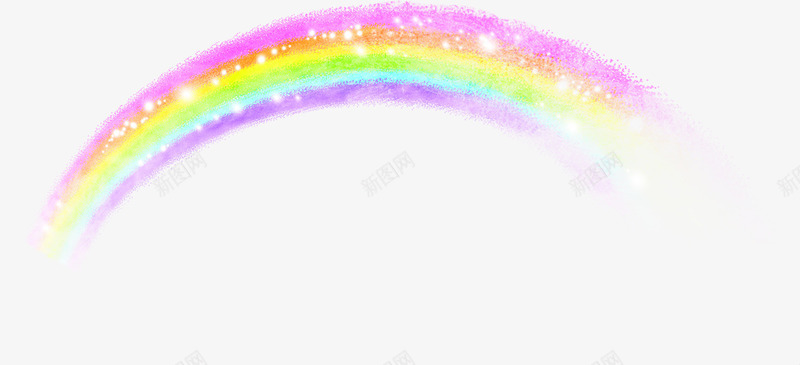 彩绘彩虹美景手绘png免抠素材_新图网 https://ixintu.com 彩绘 彩虹 美景