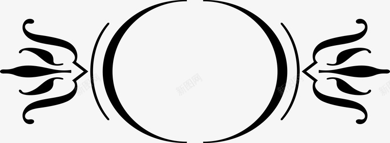圆形花边png免抠素材_新图网 https://ixintu.com 圆形花边 奖牌花边 奖牌花边矢量图