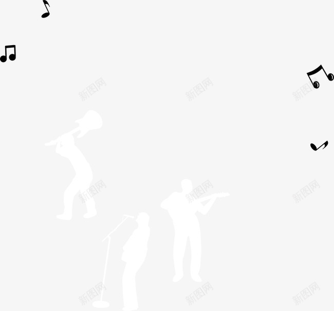 音乐元素音乐时尚图标png_新图网 https://ixintu.com 人物 声音 时尚 歌曲 潮流 音乐元素