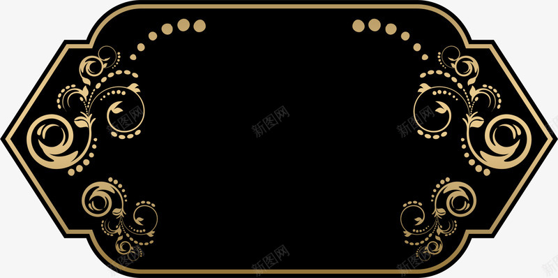 金色树藤框架png免抠素材_新图网 https://ixintu.com 免抠PNG 图案 树藤 框架 花纹 边框纹理 金色