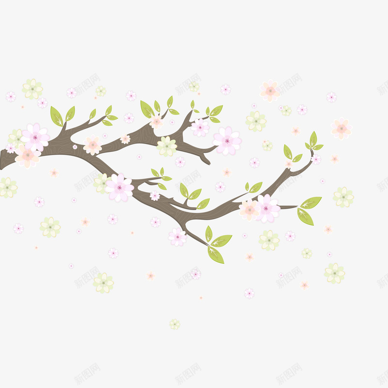 春季开花树木矢量图ai免抠素材_新图网 https://ixintu.com 春季开花树木 春季开花树木免费png下载 春季开花树木矢量素材 春季树木矢量图 矢量图