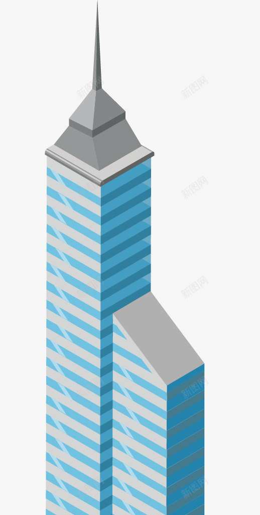 建筑高楼城镇都市矢量图ai免抠素材_新图网 https://ixintu.com 公路 地产 城市 城镇 建筑 扁平化 招牌 树木 高楼 矢量图