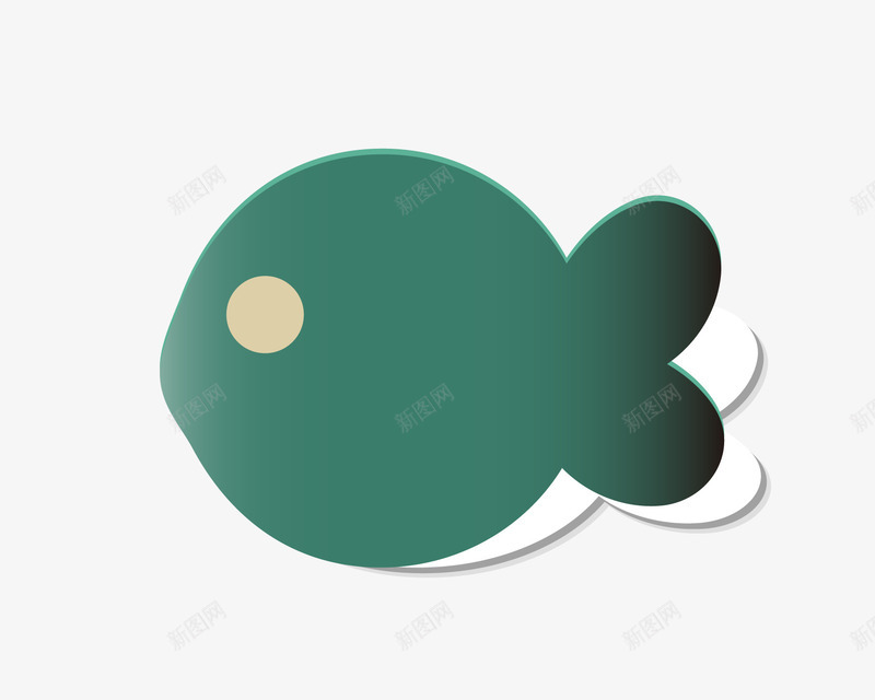 夏日元素卡通鱼图标png_新图网 https://ixintu.com 夏日元素夏季图标图标设计太阳鱼夏天清凉凉爽眼镜彩球鱼矢量太阳伞沙滩