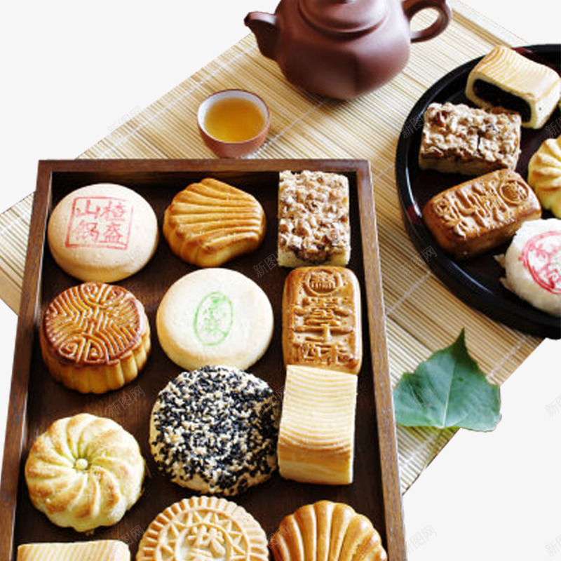 各种形状的月饼png免抠素材_新图网 https://ixintu.com 中秋 月饼 礼物