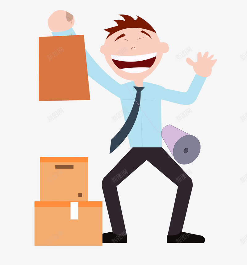 买买买人物png免抠素材_新图网 https://ixintu.com 买 优惠 促销人物 抢购 男人 疯抢人物 节日促销人物