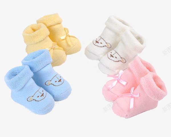 婴儿可爱袜子png免抠素材_新图网 https://ixintu.com 产品实物 品质 实惠 清洁方便