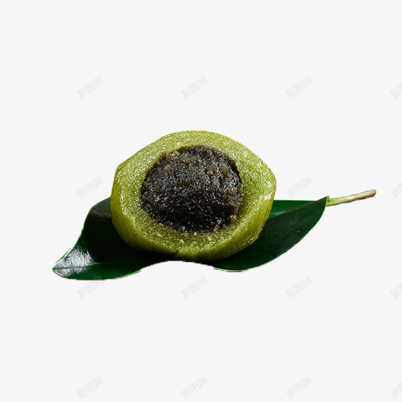 清明节美食豆沙青团png免抠素材_新图网 https://ixintu.com 中国美食 寒食节 清明节 清明节踏青 美味的 艾草 豆沙青团