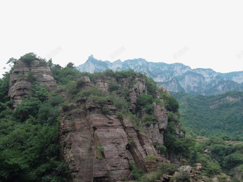 河南万仙山png免抠素材_新图网 https://ixintu.com 万仙山 仙山 山脉 崇山峻岭 摄影 河南 自然风景 高山
